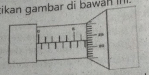 Perhatikan Gambar Di Bawah Ini. Nilai Yang Terukur...