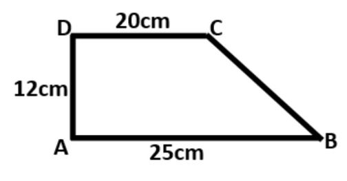Perhatikan gambar! Panjang sisi BC adalah... A.