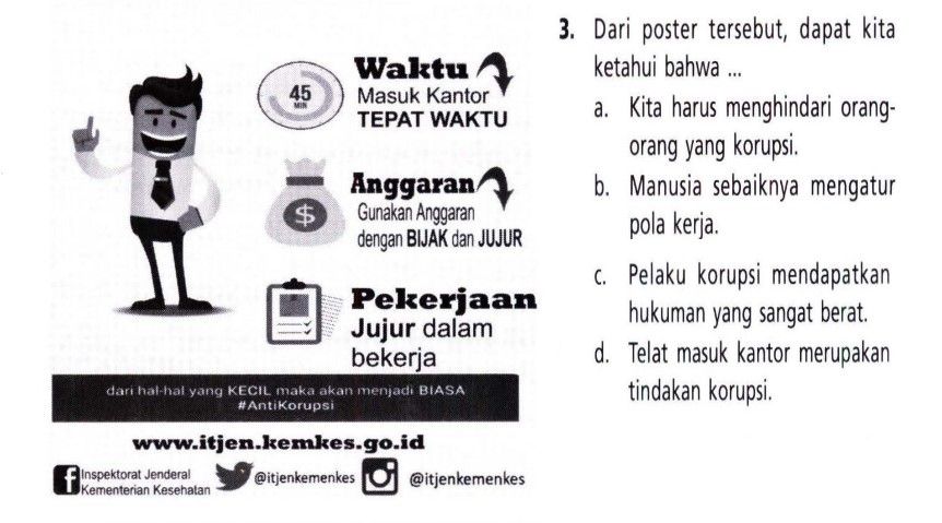 3. Dari Poster Tersebut, Dapat Kita Ketahui Bahwa ...