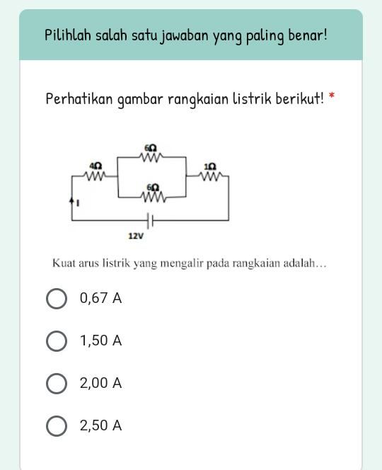 Pilihlah Salah Satu Jawaban Yang Paling Benar! Per...